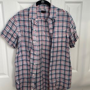 J Crew short sleeve button down